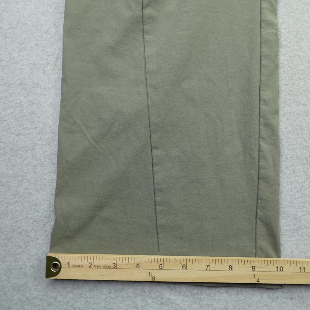 Athleta Pants Womens 8 Green Cargo Hiking Outdoor Straight Leg - Picture 10 of 16